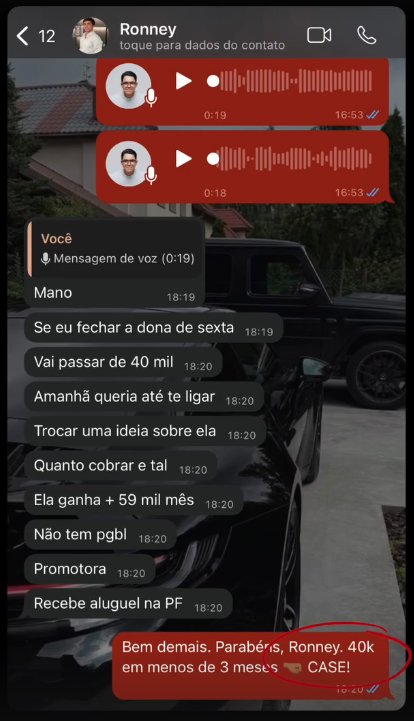 Consultor a caminho de 40 mil em menos de 3 meses